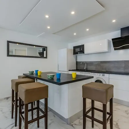 Kikiloue 90m2 Sur La Croisette Avec Terrasse&vue De Rêve Apartamento *